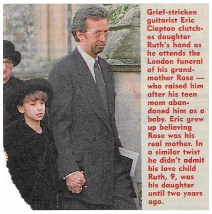 Ruth Clapton Tragedy Of Eric Clapton's Daughter VergeWiki