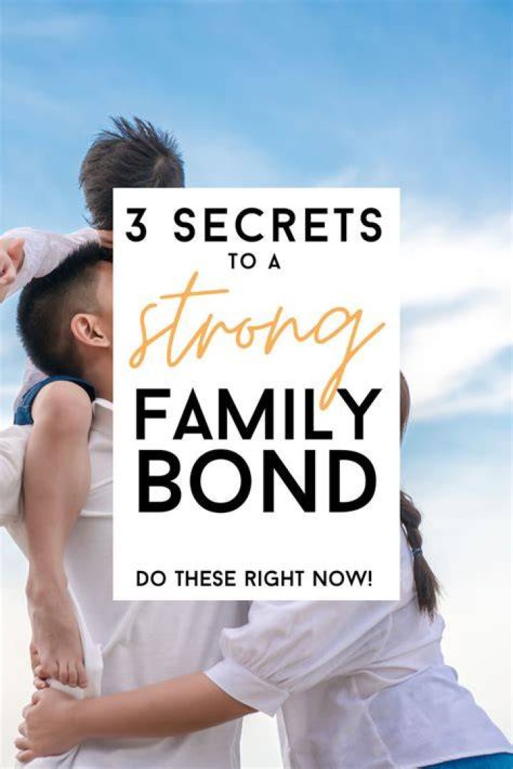 Secrets To A Strong And Enduring Bond