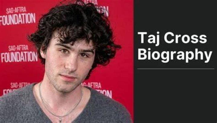 Taj Cross’ biography age, height, birthday, parents, movies Legit.ng