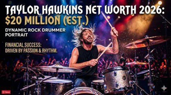 Taylor Hawkins Net Worth 2022/2021, Salary, Age, Height, Bio, Wiki