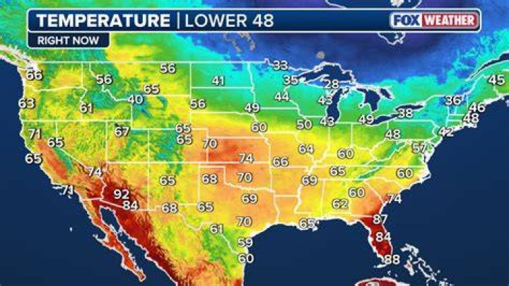 Temps in the US 19512021 US Message Board 🦅