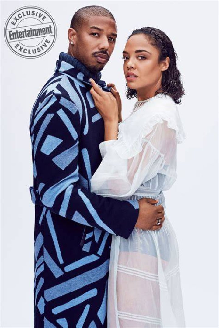 Tessa Thompson and Michael B. Jordan Entertainment Weekly November