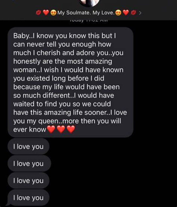 Text Messages From Your Boyfriend