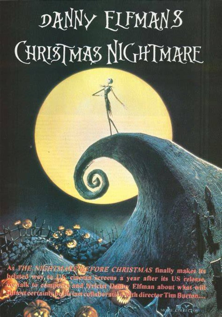 ‘The Nightmare Before Christmas’ Danny Elfman Voiced Singing Jack