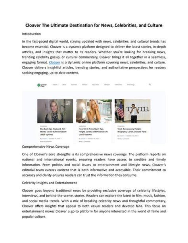 The Ultimate Destination For Celebrity News And [keyword]