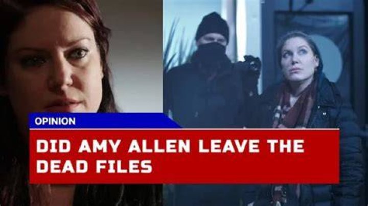 The Uncovered Truth: Amy Allan's Departure From Dead Files