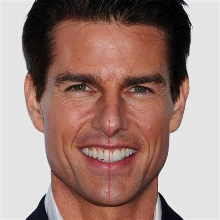 Tom Cruise Face Symmetry