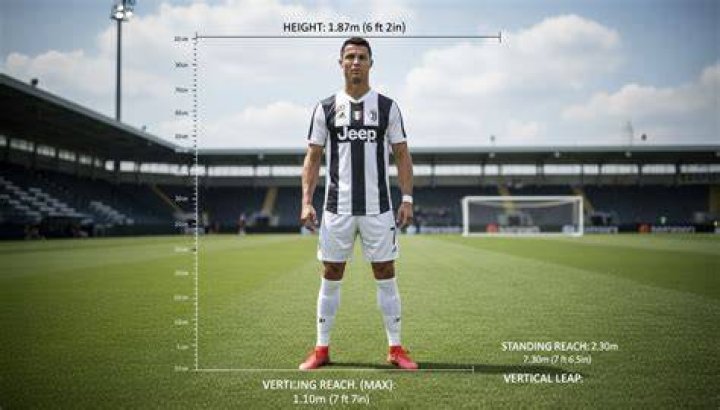 Towering Tall: Cristiano Ronaldo's Height Dominance On The Pitch