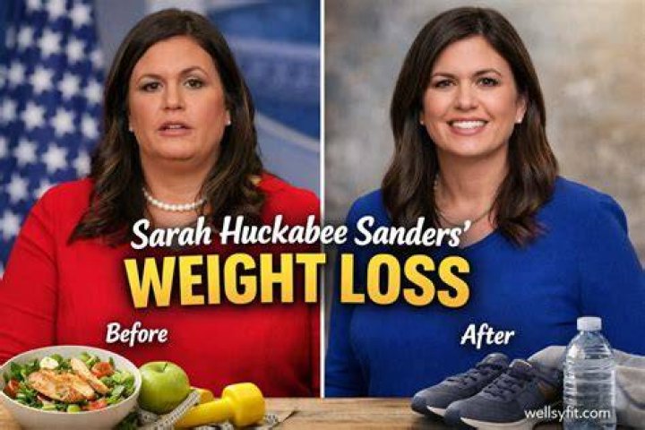 Transformational Journey: The Story Behind Sarah Huckabee Sanders' Weight Loss Pictures