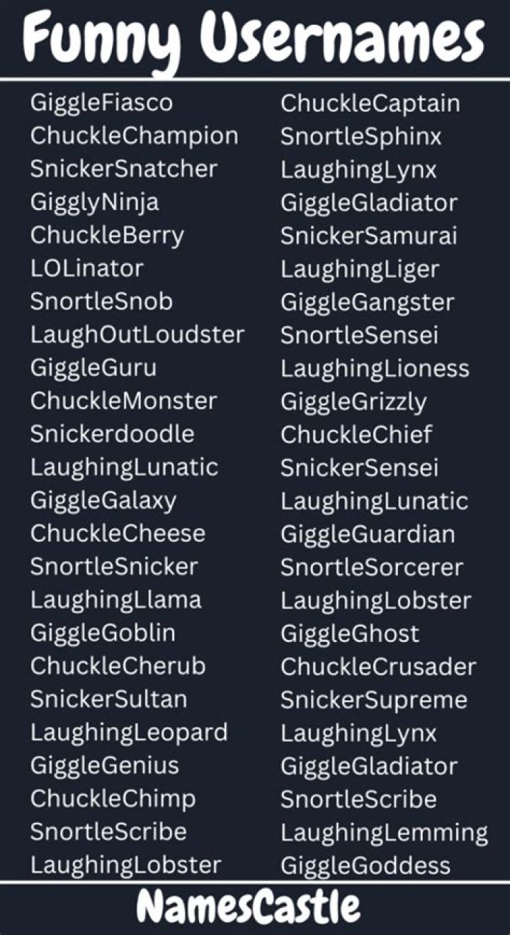 Uncover The Darkly Hilarious: A Repository Of Witty And Eerie Usernames