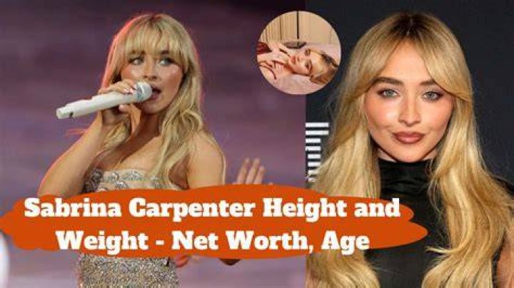Uncover The Secrets: Unveiling Sabrina Carpenter's Weight