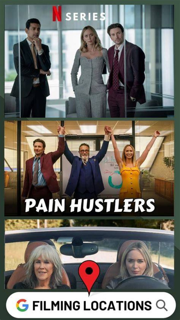 Uncovering The Filming Locations Of "Pain Hustlers"