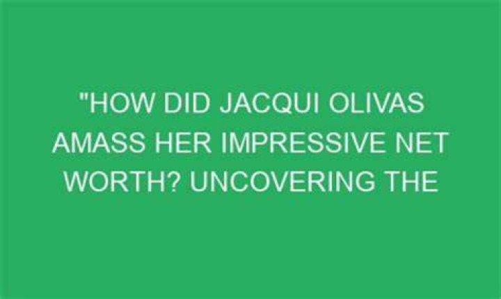 Uncovering The Secrets Behind Her Journey