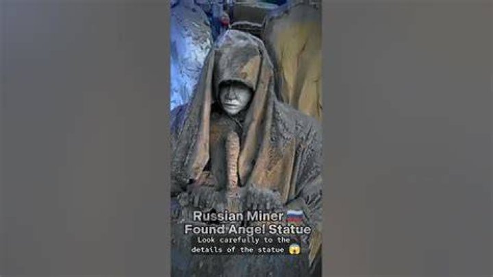 Unearthing The Mystique: The Angel Statue Found In Russia