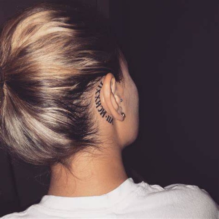Unique Behind The Ear Tattoos