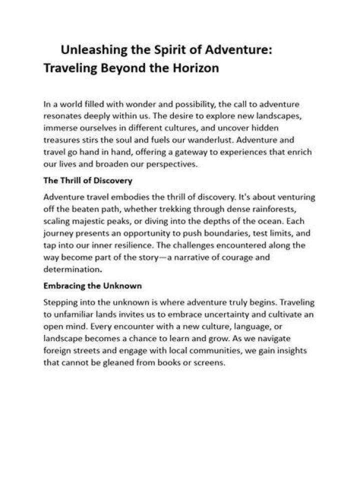 Unleashing The Spirit Of Adventure: The Remarkable Journey Of UKAdventureCouple