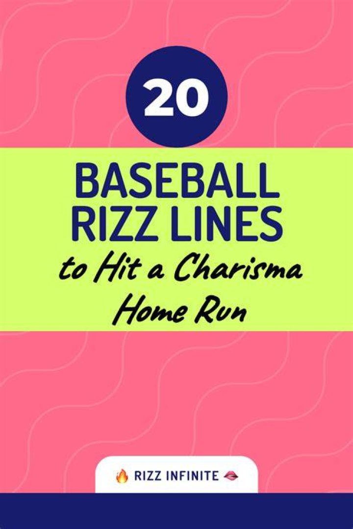 Unveiling "Baseball Rizz": A Deep Dive Into The Enigmatic Charisma Of Baseball Players