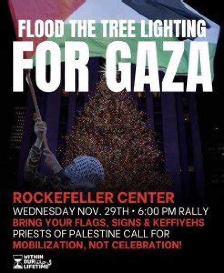 Unveiling The "Flood The Tree Lighting For Gaza" Campaign: Hope Amidst Crisis