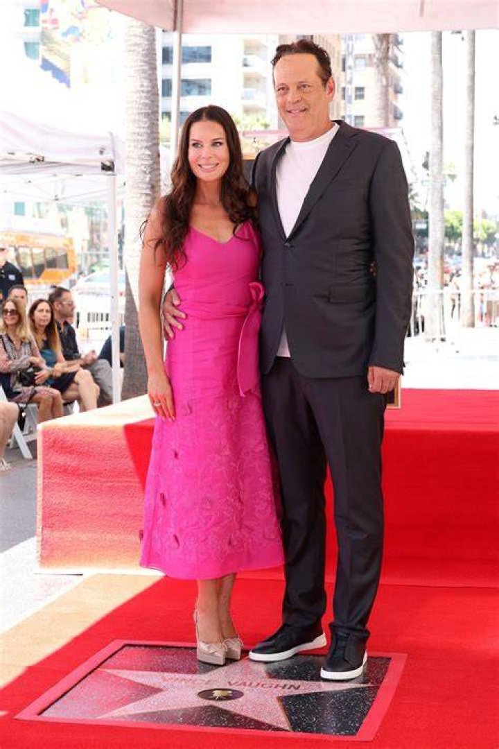 Vince Vaughn's wife Kyla and their two children make rare appearance