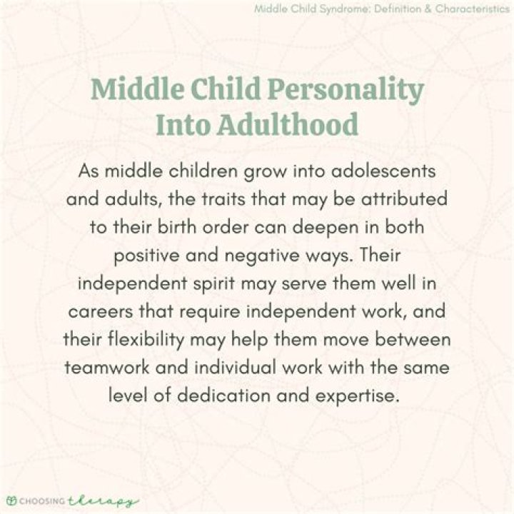 Who is the Middle Child of 4, 5, and 6 Siblings? The Middle Child